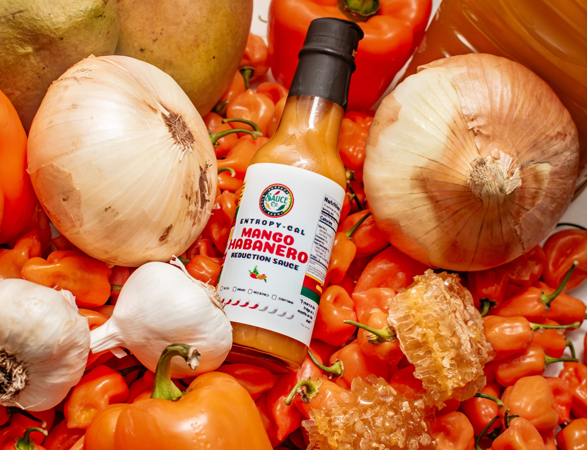 Mango habanero Three Little Peppers sauce