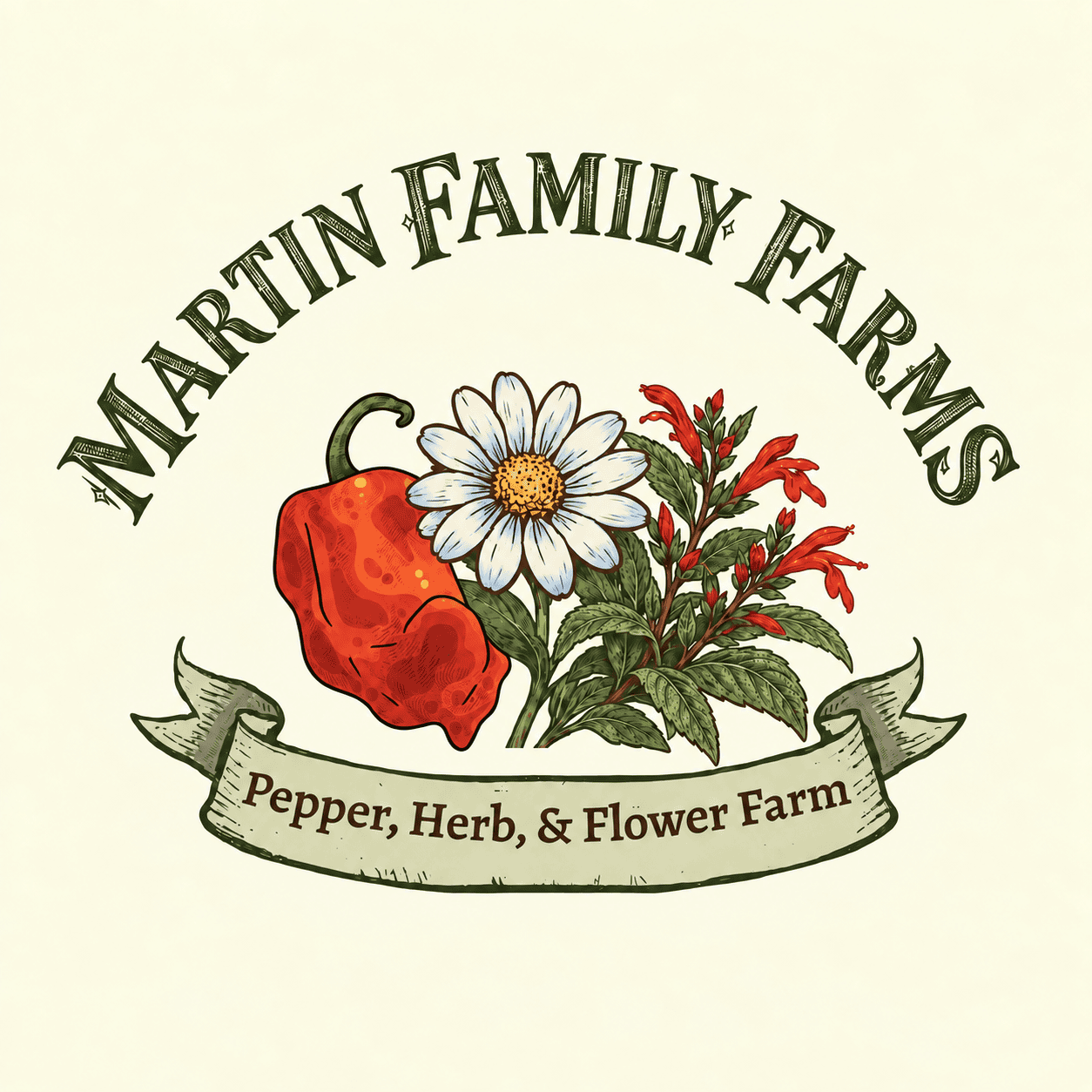 Martin Family Farms — Pepper, Herb, & Flower Farm